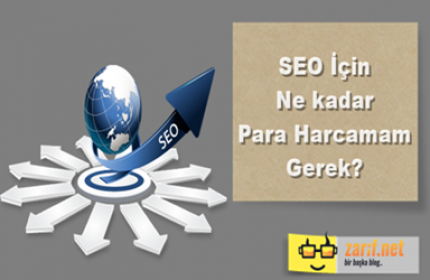 SEO İçin Ne kadar Para Harcamam Gerek?