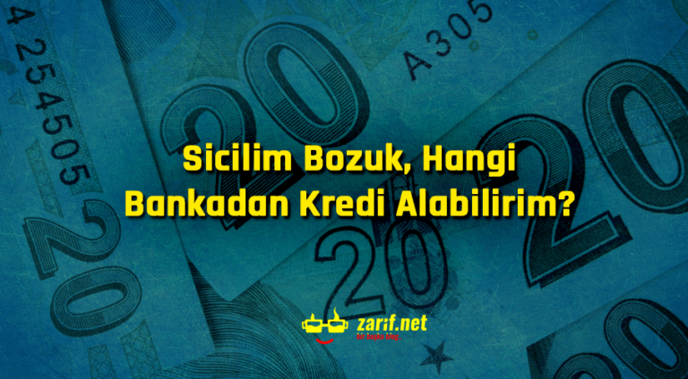 Sicilim Bozuk, Hangi Bankadan Kredi Alabilirim?